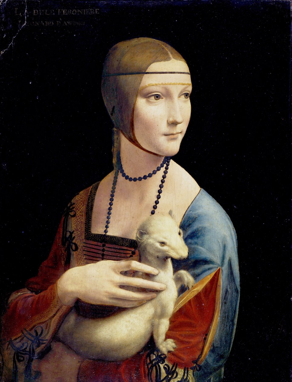 A hölgy hermellel alkotó: Leonardo da Vinci