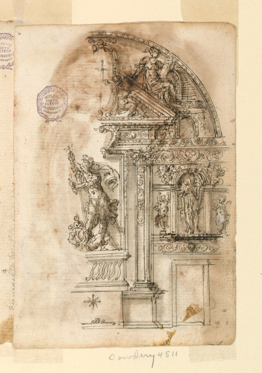 Oltár tervezése alkotó: Leonardo Scaglia