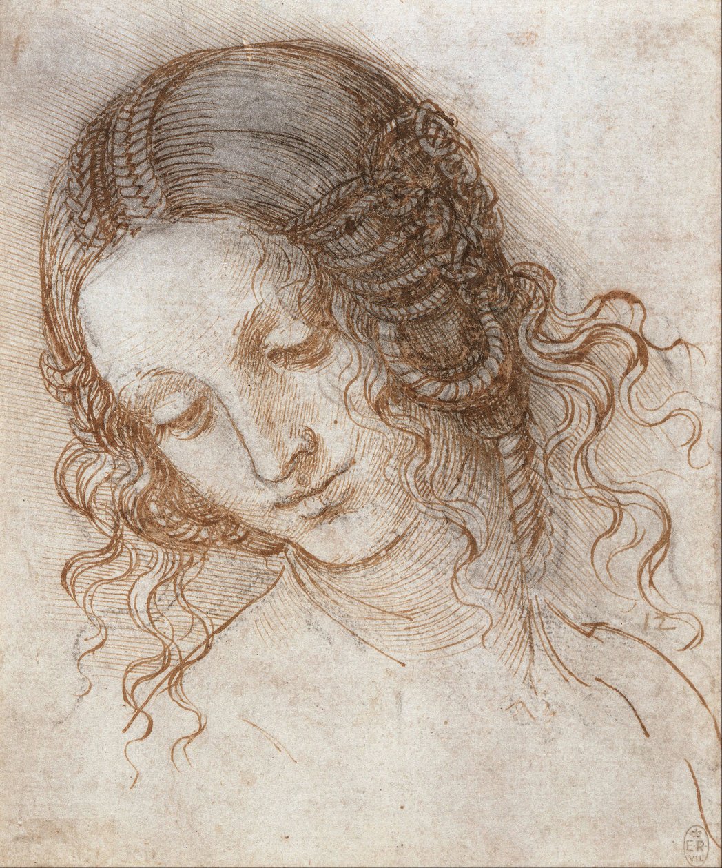 Léda feje alkotó: Leonardo da Vinci
