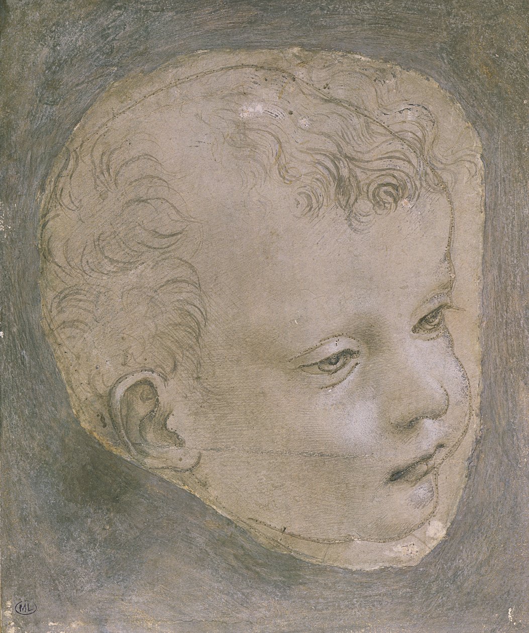 Egy gyermek feje alkotó: Leonardo da Vinci