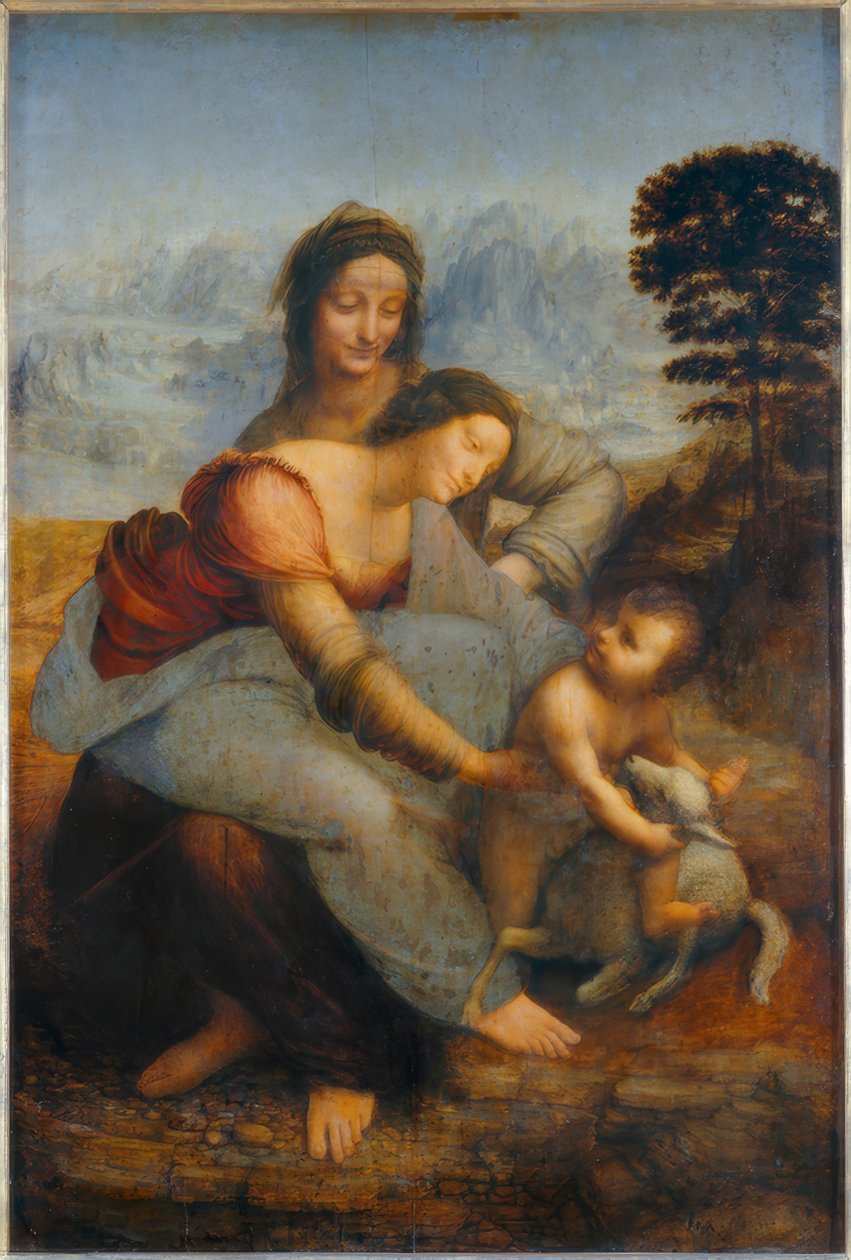 Leonardo da Vinci, Hl. Anna Selbdritt alkotó: Leonardo da Vinci