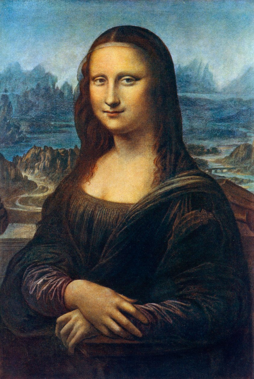Mona Lisa, c1505, 1912. alkotó: Leonardo da Vinci
