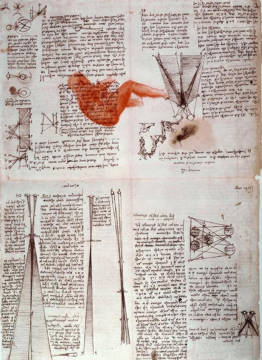 Megjegyzések a látás élettanához... alkotó: Leonardo da Vinci