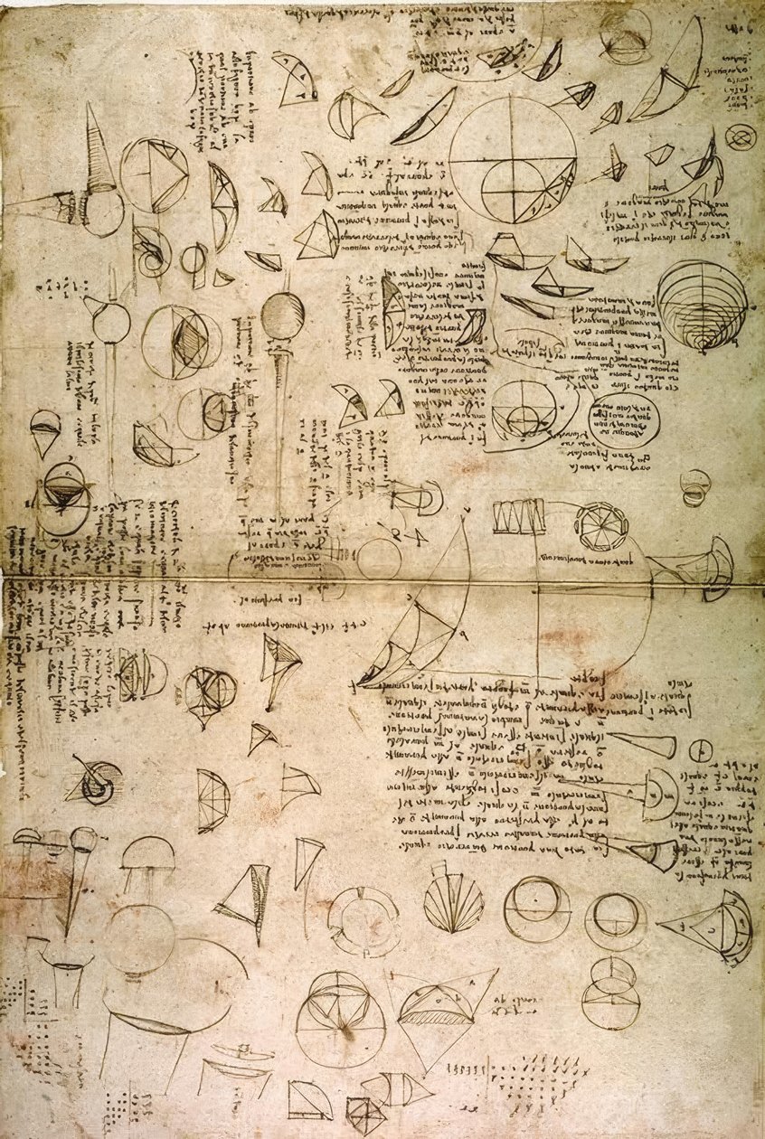 A kör négyzetre emelése alkotó: Leonardo da Vinci