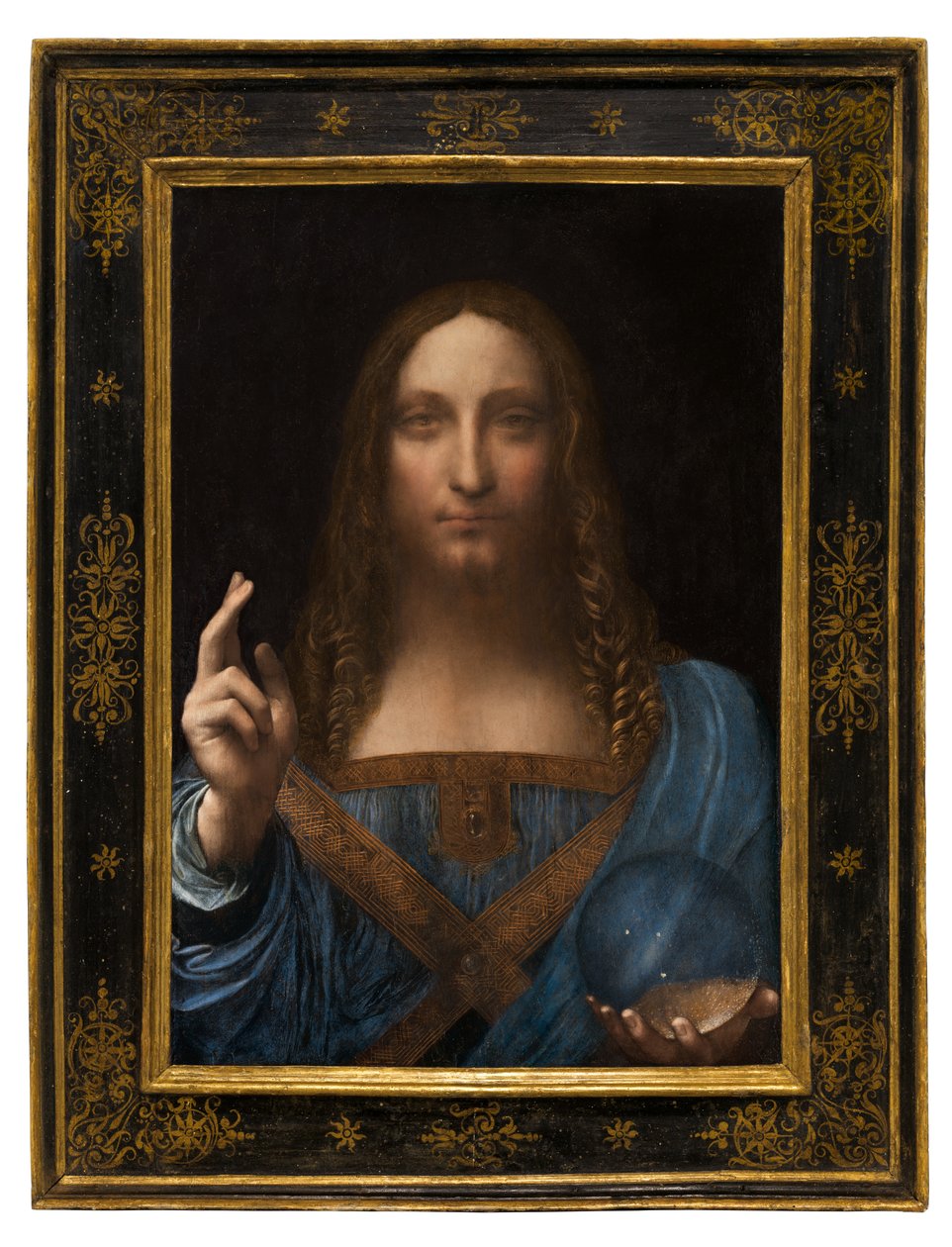 Salvator Mundi, 1500 körül alkotó: Leonardo da Vinci