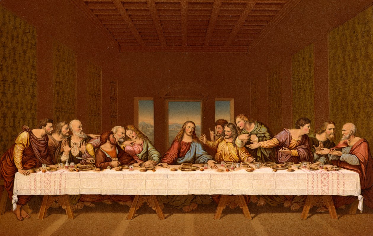 Az utolsó vacsora alkotó: Leonardo da Vinci