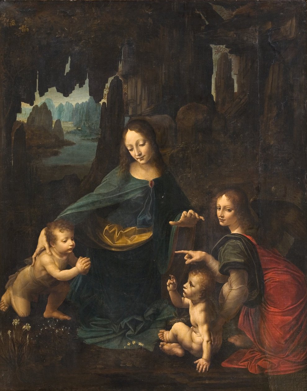 A sziklák szűze alkotó: Leonardo da Vinci