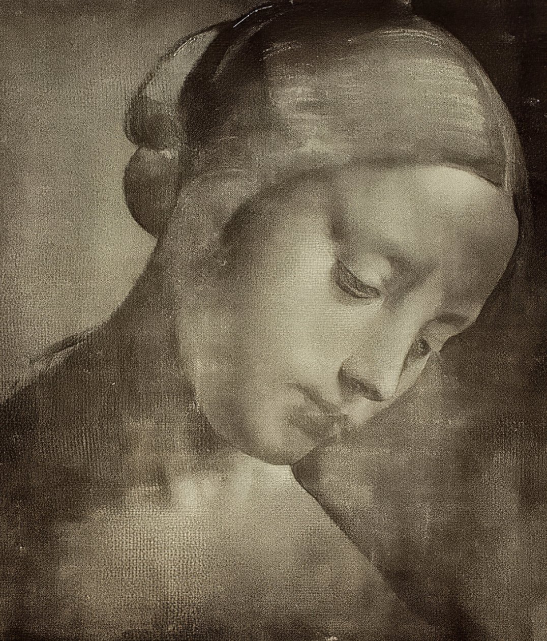 Női fej. 1470-1519 alkotó: Leonardo da Vinci