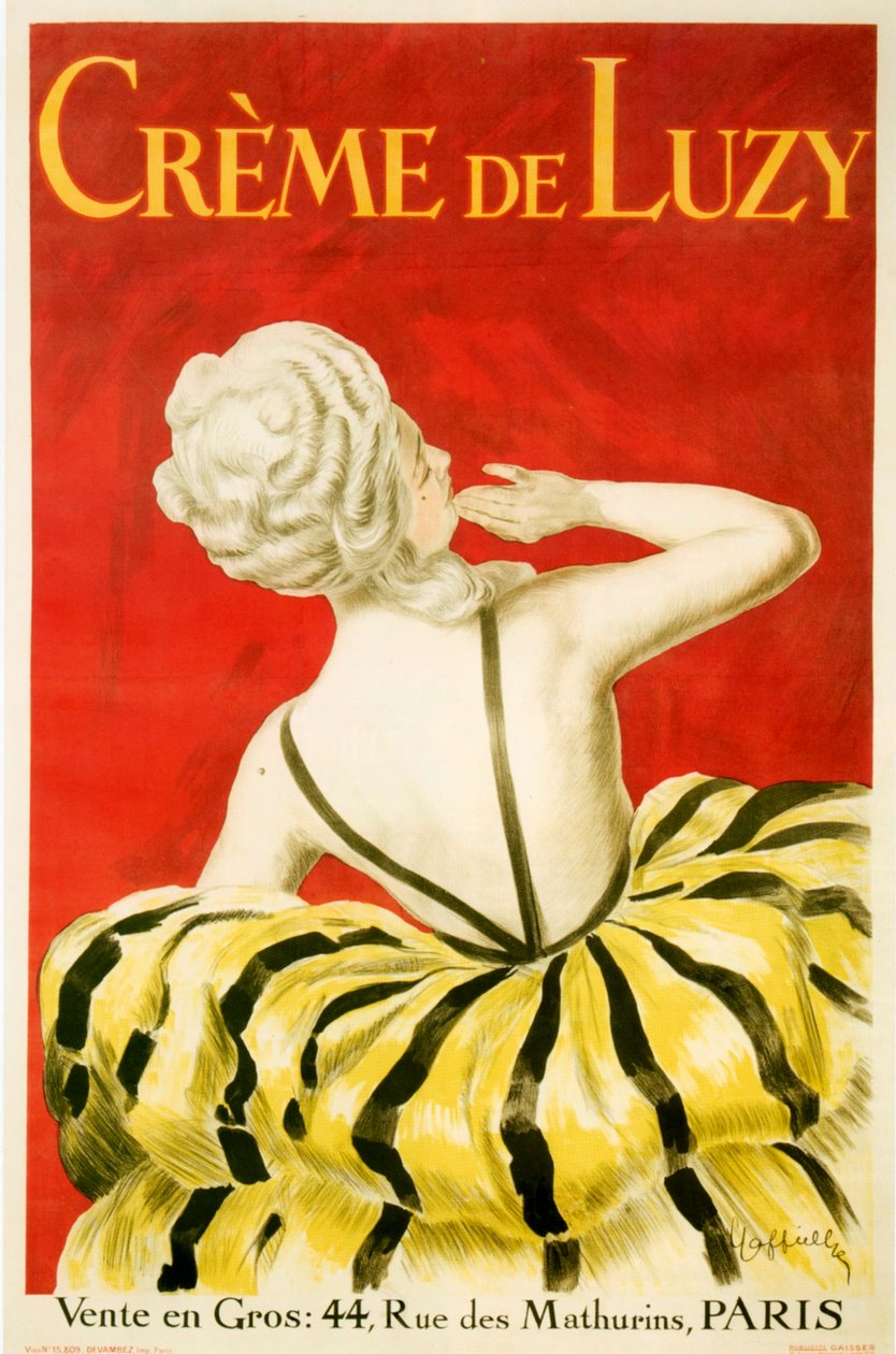 Creme de Luzy alkotó: Leonetto Cappiello