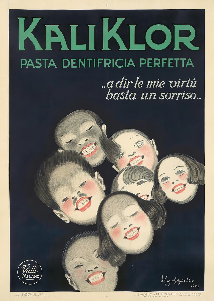 Káli-klór, 1925. alkotó: Leonetto Cappiello