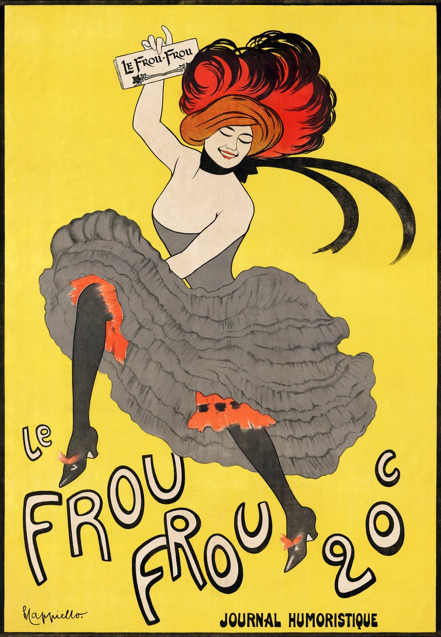Le Frou Frou poszter – Leonetto Cappiello alkotó: Leonetto Cappiello