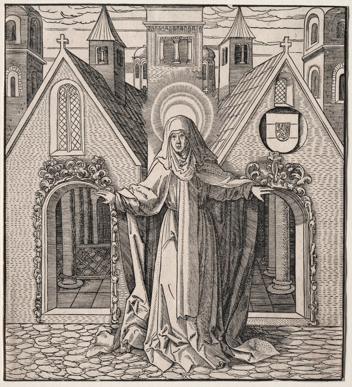 Szent Királynő alkotó: Leonhard Beck