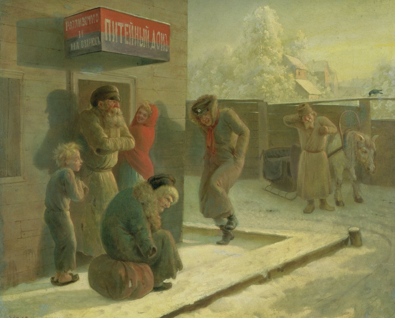 Egy kocsma alkotó: Leonid Ivanovich Solomatkin