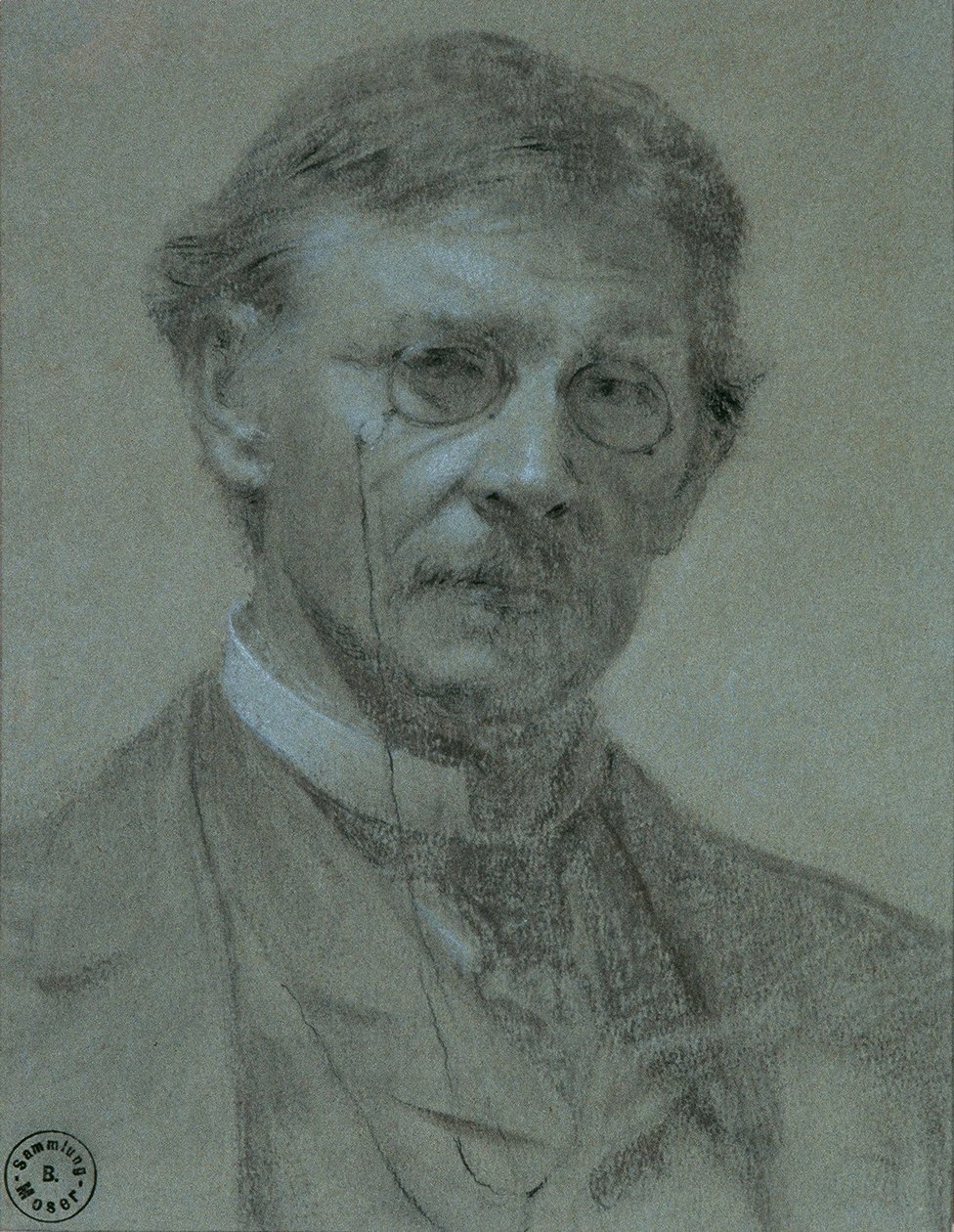 Önarckép alkotó: Leopold Carl Muller