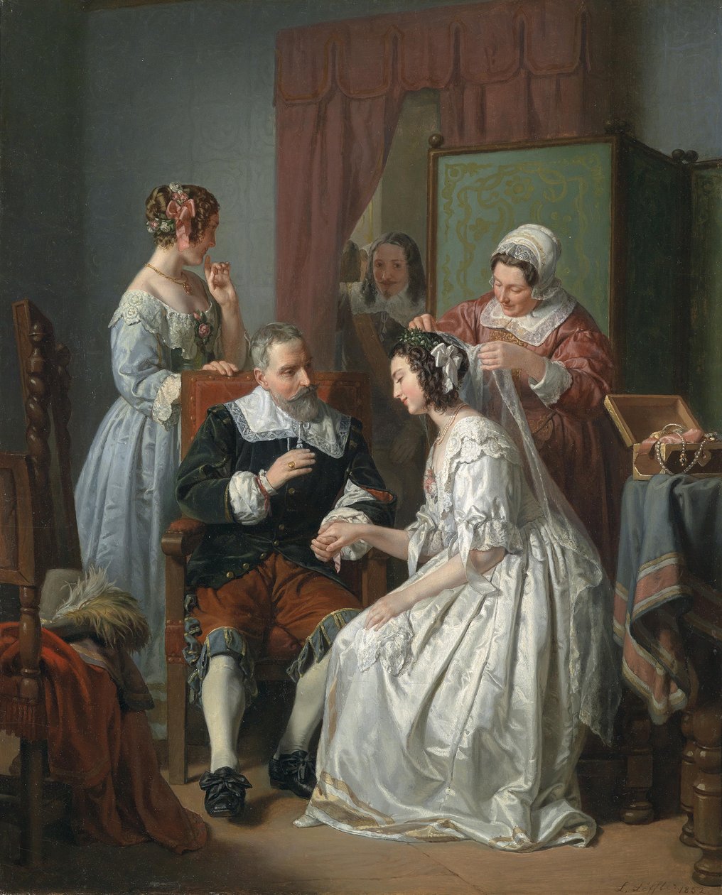 A menyasszony alkotó: Leopold Loeffler