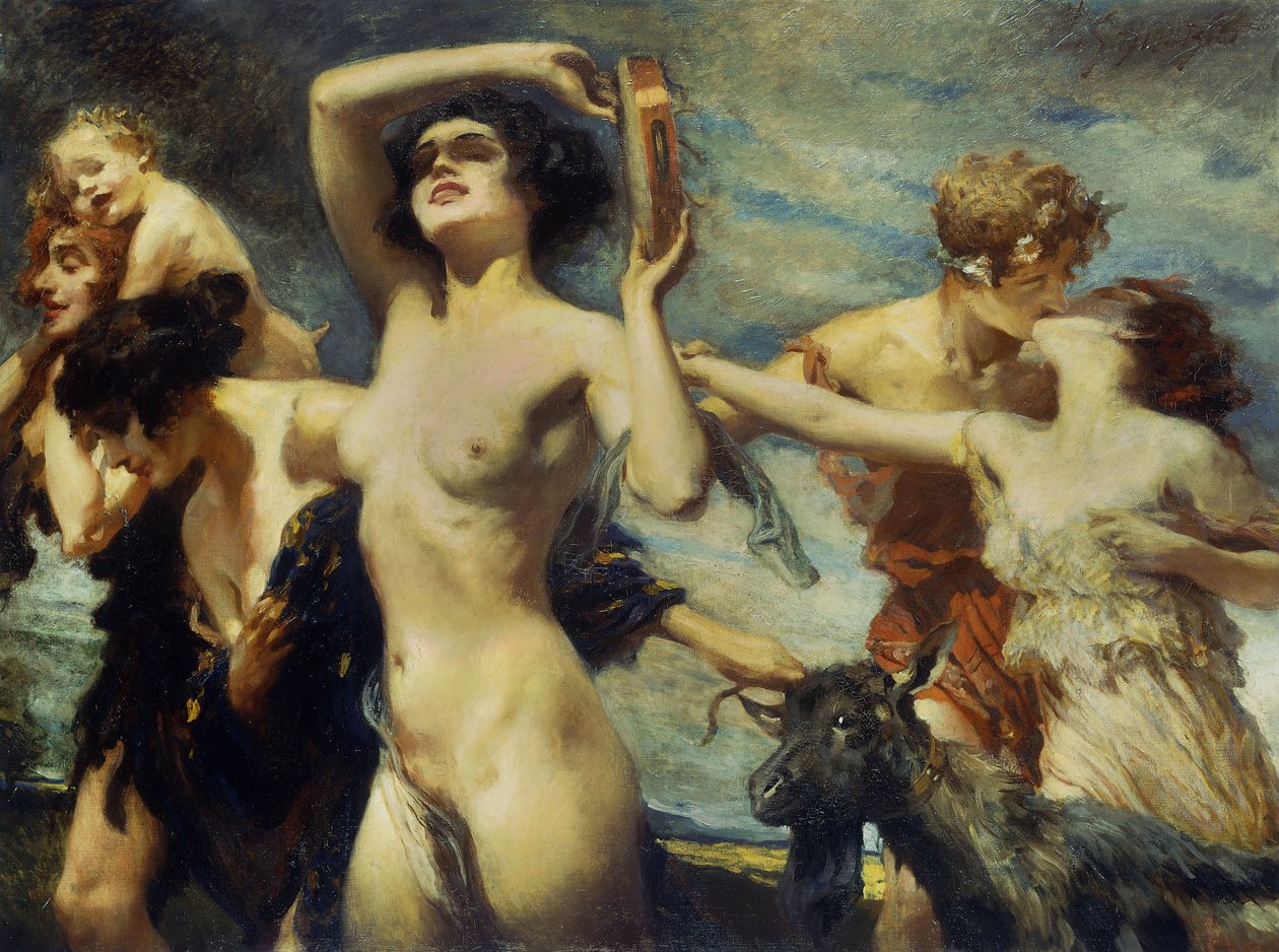 Bacchanalia alkotó: Leopold Schmutzler