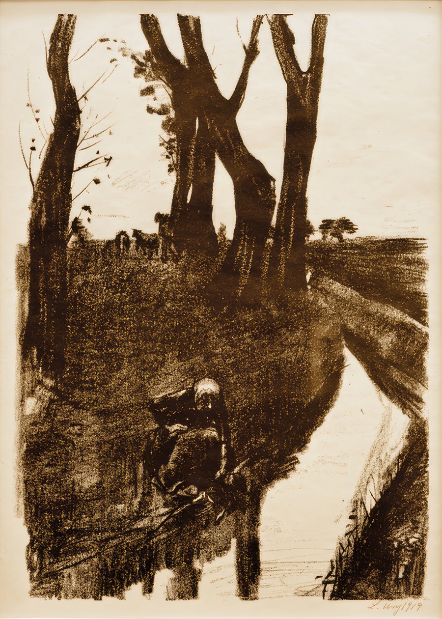 A folyónál alkotó: Lesser Ury