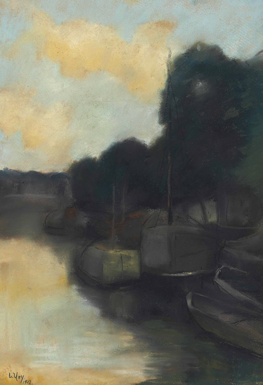 A csatornán alkotó: Lesser Ury