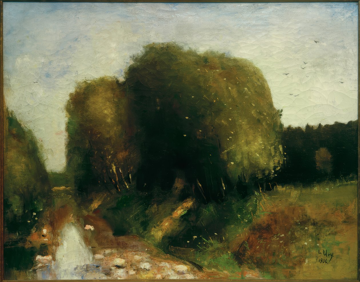 Folyami táj alkotó: Lesser Ury