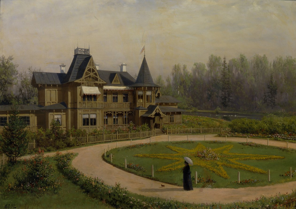 Dacha, 1892 alkotó: Lev Felixovich Lagorio