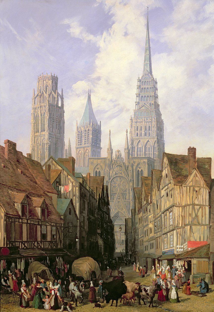 Rouen-i katedrális alkotó: Lewis John Wood