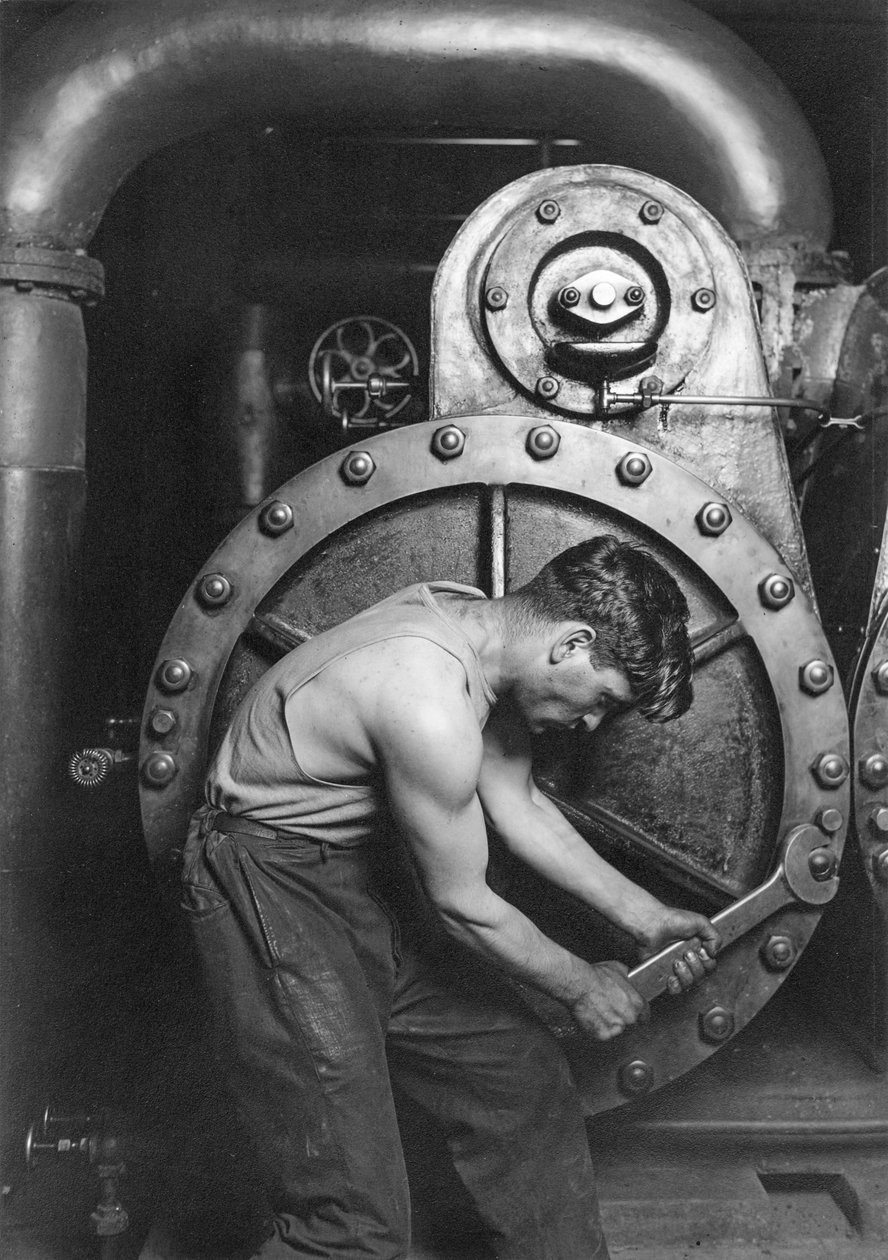 Power House szerelő alkotó: Lewis Wickes Hine