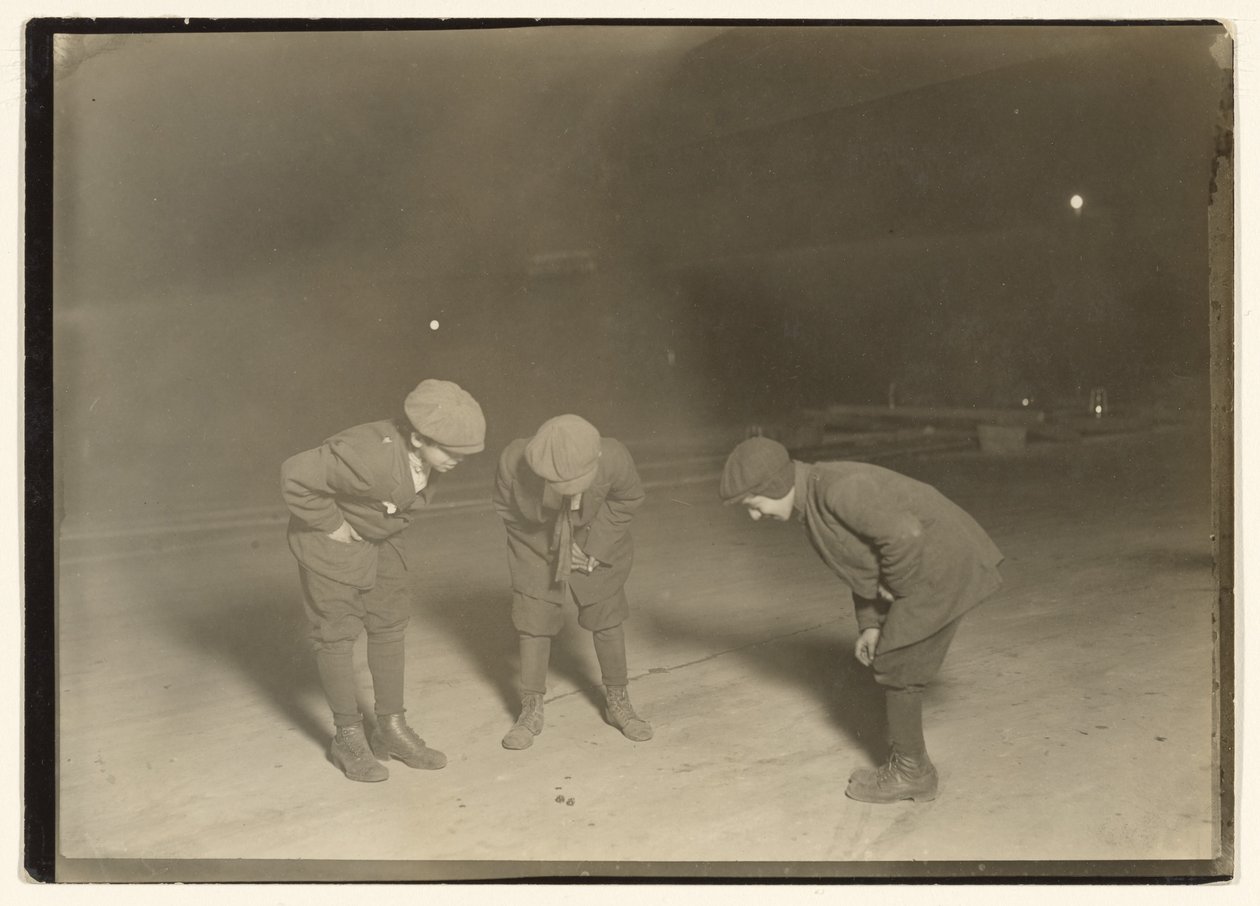 A Midnight Crap Game. alkotó: Lewis W. Hine