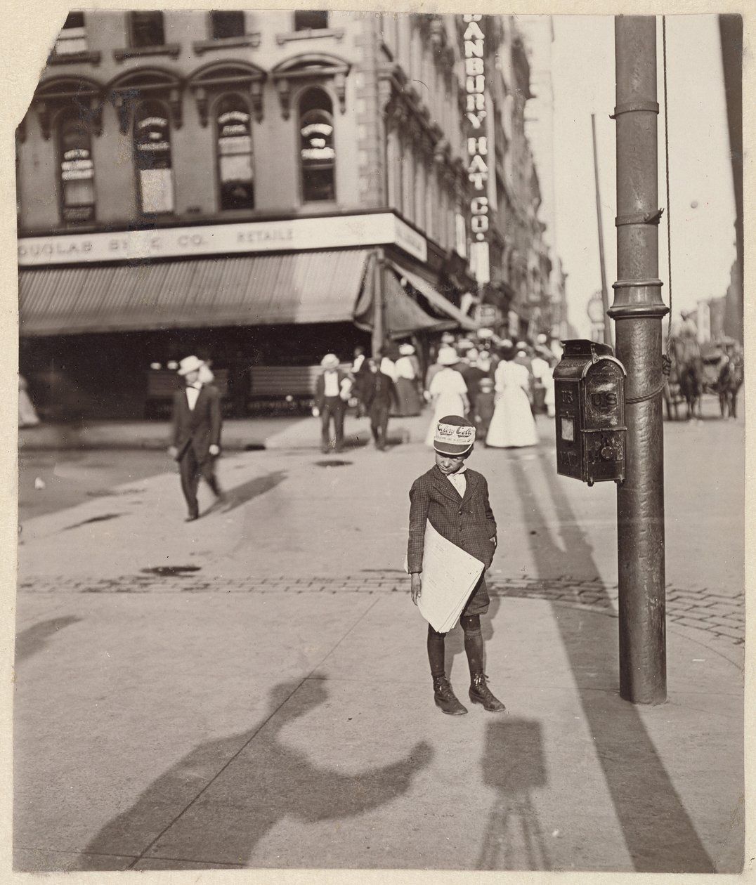 [Önarckép újságíróval] alkotó: Lewis W. Hine