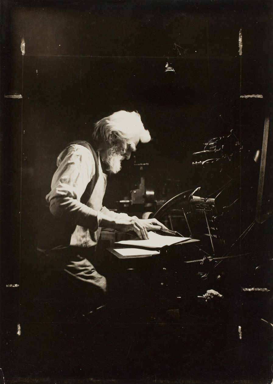 Nyomdász és kézműves alkotó: Lewis Wickes Hine