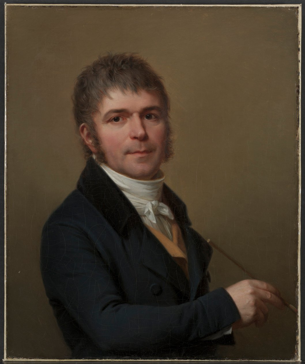 Önarckép, c. 1790-es évek. alkotó: Lié Louis Périn