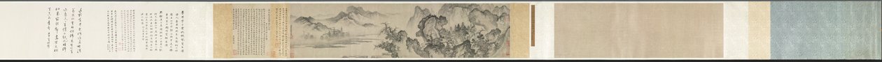 Buddha Öt Bhiksu megtérése, 14. század közepe. alkotó: Li Sheng