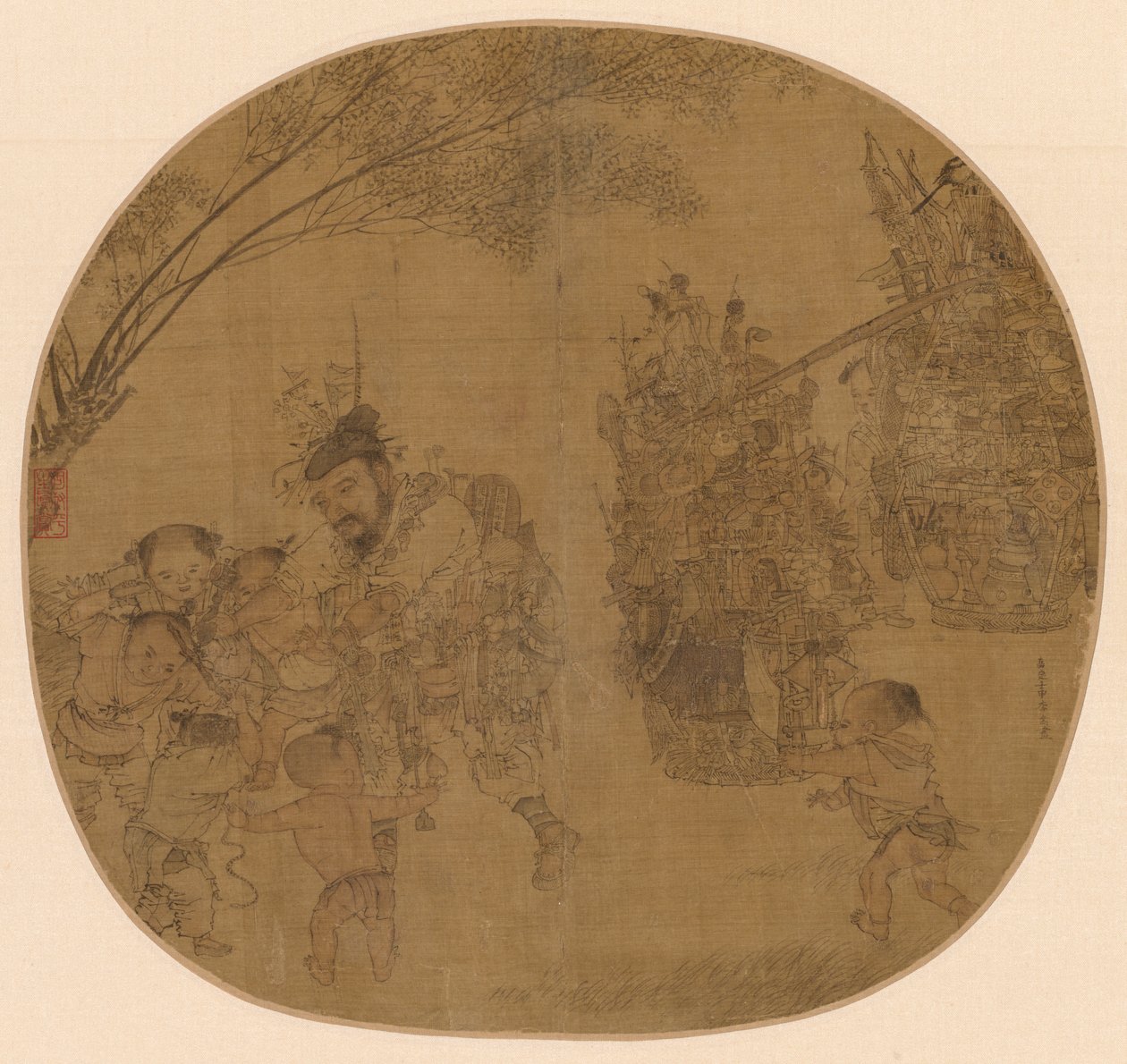 A Knickknack Peddler alkotó: Li Song