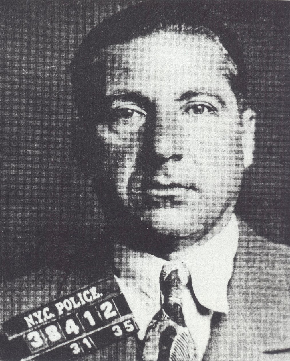 Frank Costello 1935-ben (f/w fotó) alkotó: Unbekannt Unbekannt