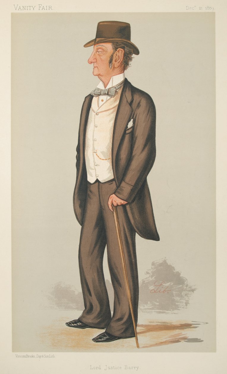 Charles Robert Barry, Vanity Fair, 1889-12-21 alkotó: Liborio Prosperi