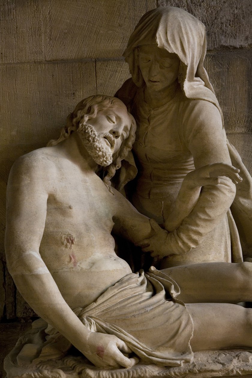 Pieta, részlet alkotó: Ligier Richier