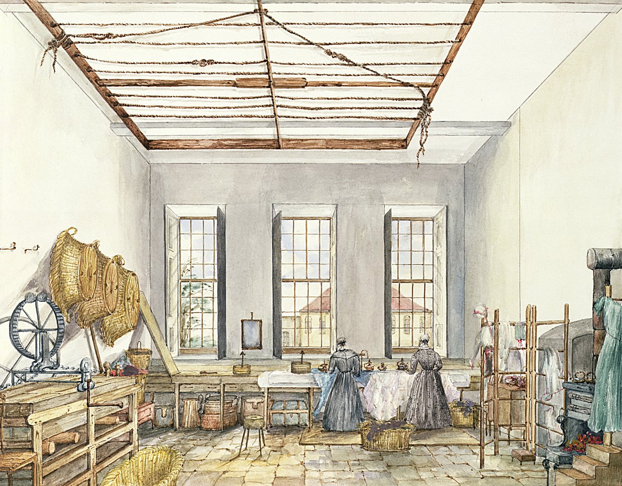 Mosoda Aynhoe-ban, 1847. február 23 alkotó: Lili Cartwright