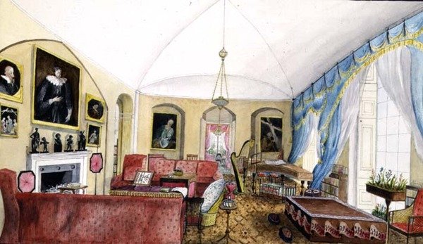 A szalon, Aynhoe alkotó: Lili Cartwright