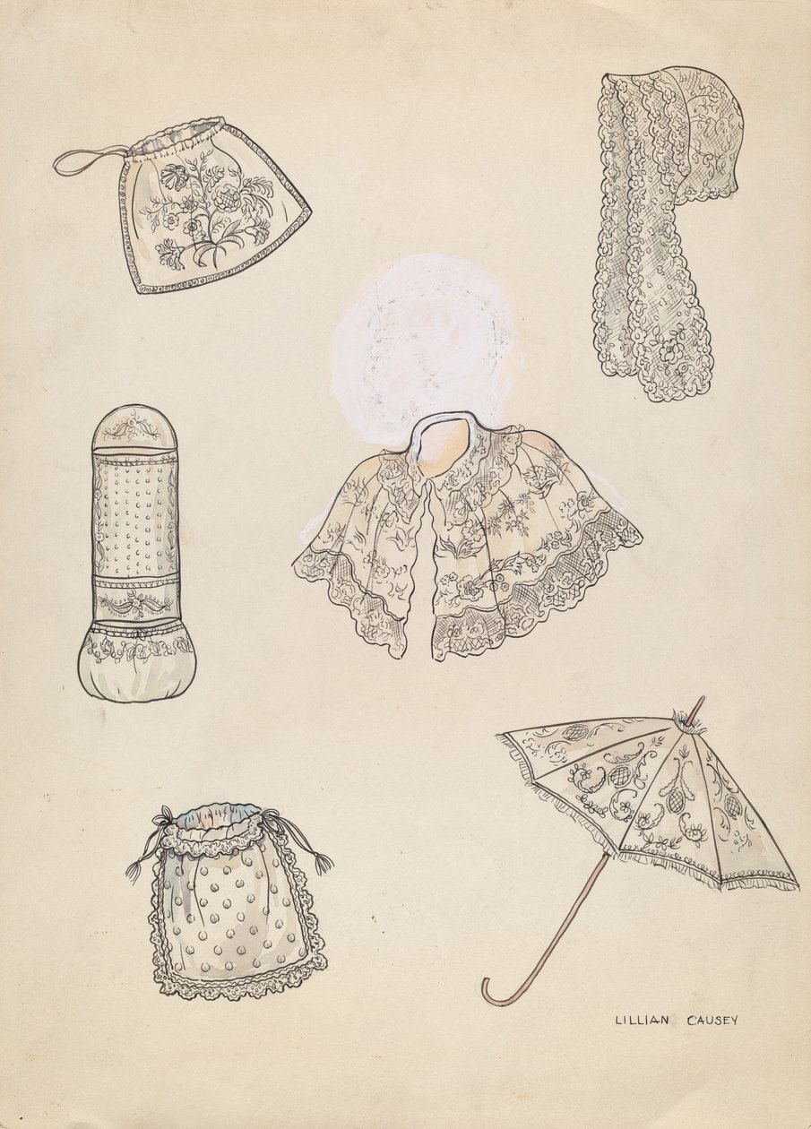 Jelmez, c. 1936. alkotó: Lillian Causey