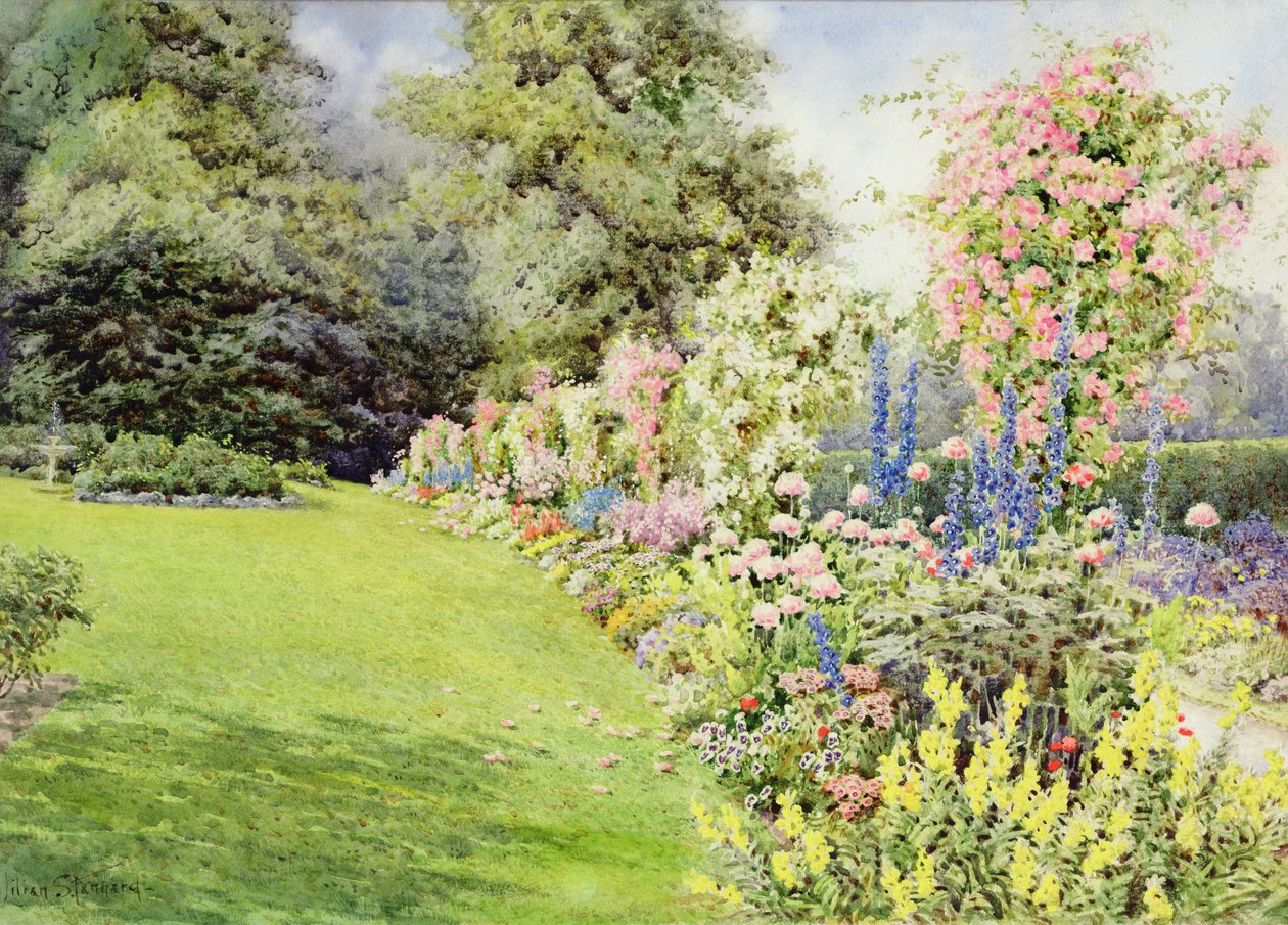 Queen Adelades Garden alkotó: Lillian Stannard