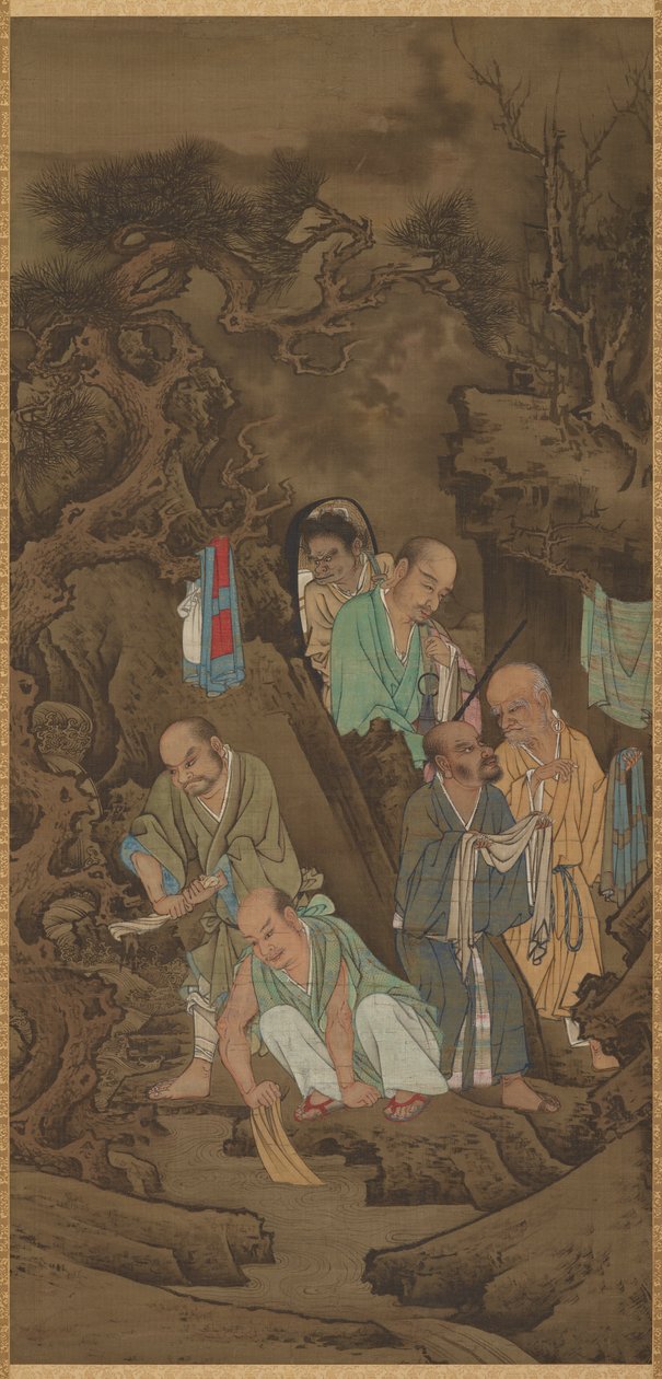 luo mosással, 1178. alkotó: Lin Tinggui