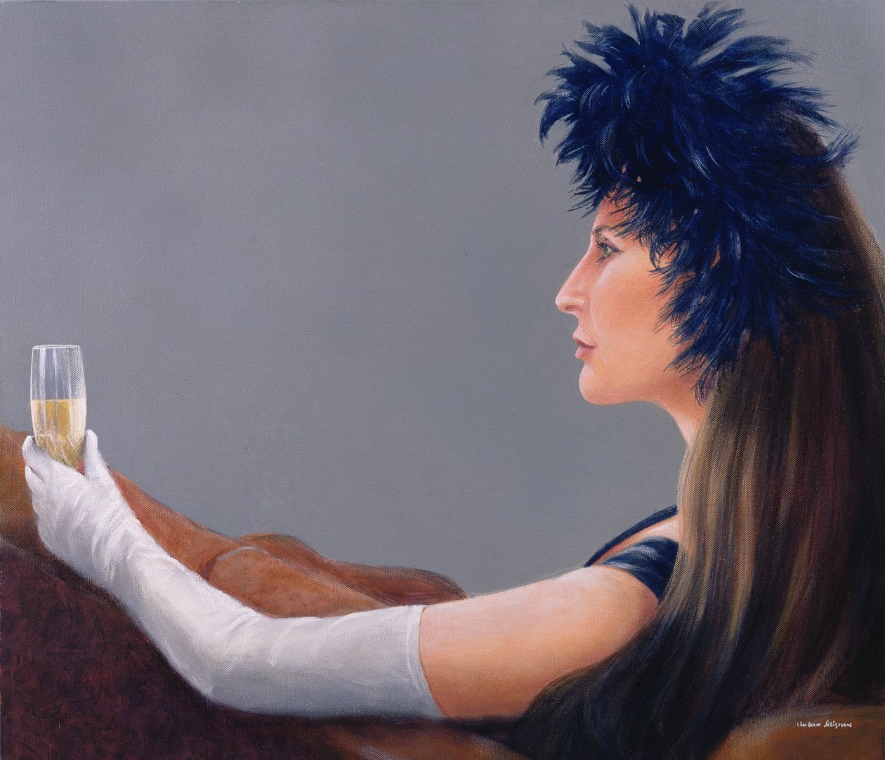 Ikon, 2005 (akril) alkotó: Lincoln Seligman
