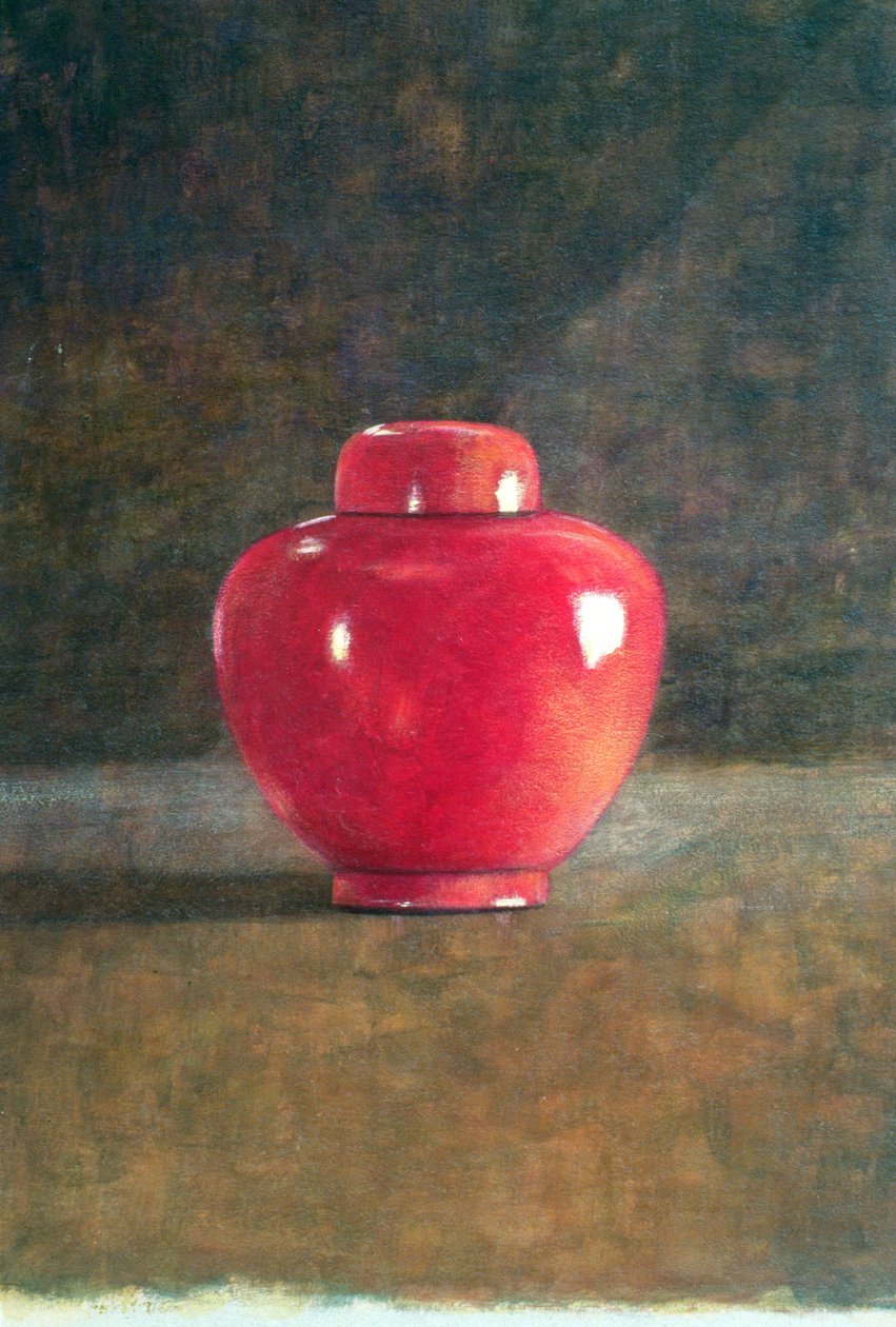 Red Jar, 1996 (akril papíron) alkotó: Lincoln Seligman