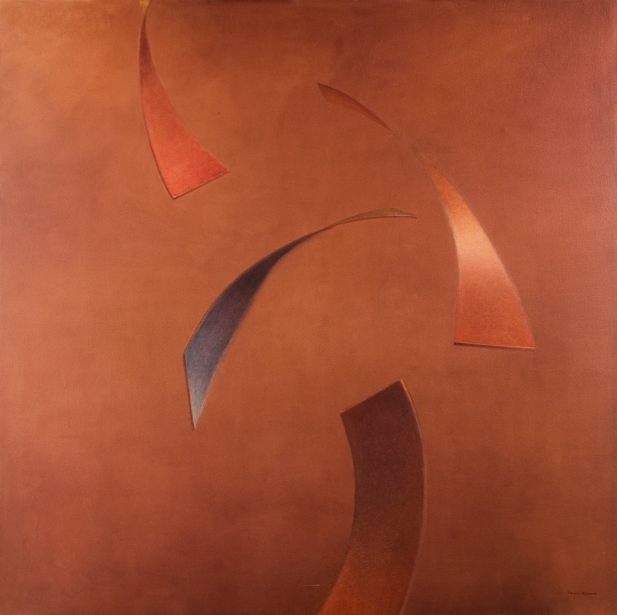Centrifuga, 2010 (akril, vászon) alkotó: Lincoln Seligman