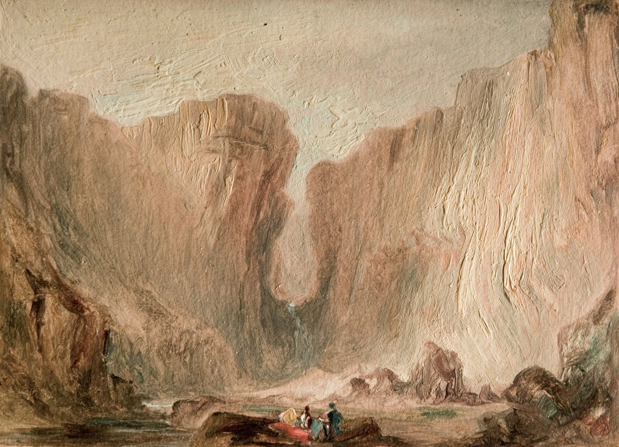 Gordale Scar, Yorkshire Dales [dátumozatlan]. alkotó: Lines Family