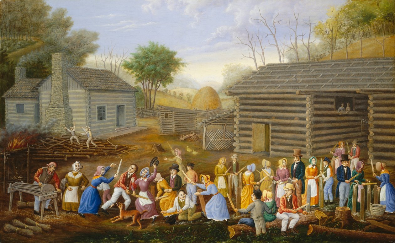 Lenmetsző méh, 1885. alkotó: Linton Park