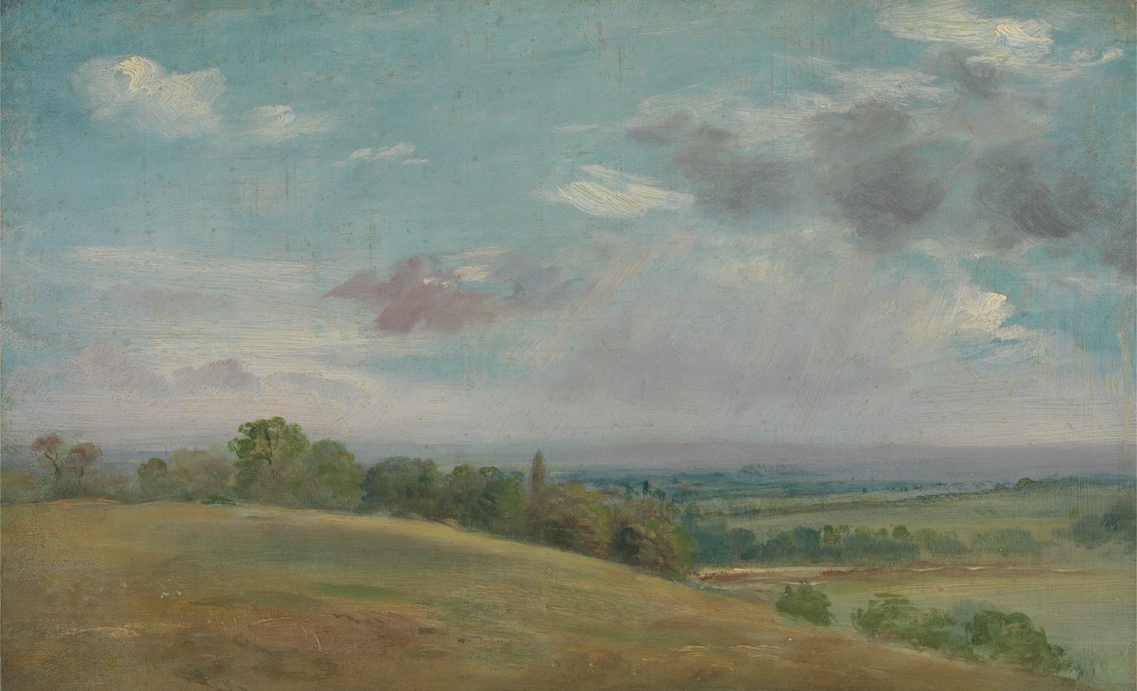Táj Dedham közelében, 1849 és 1855 között. alkotó: Lionel Constable