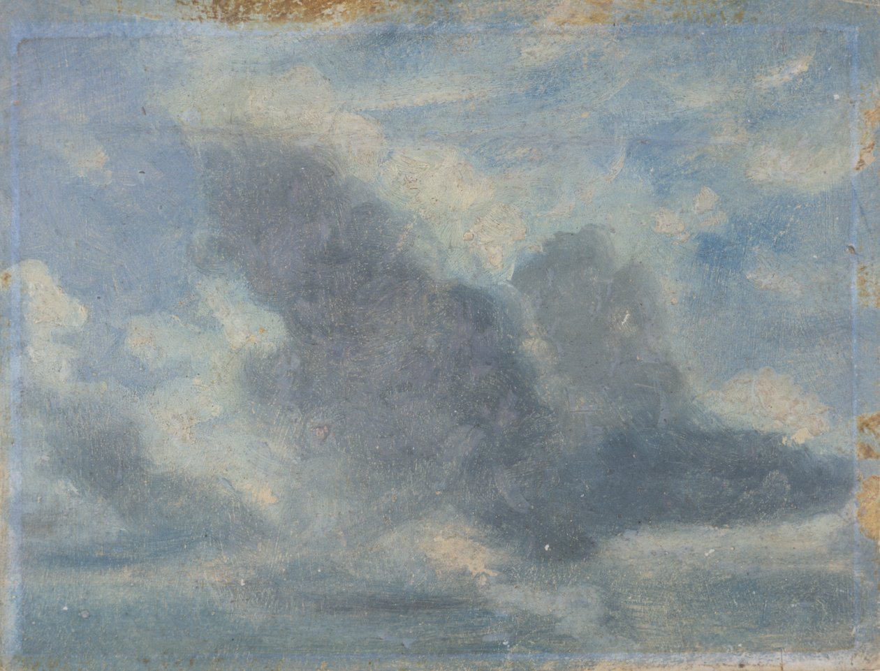 Égbolt tanulmány alkotó: Lionel Constable