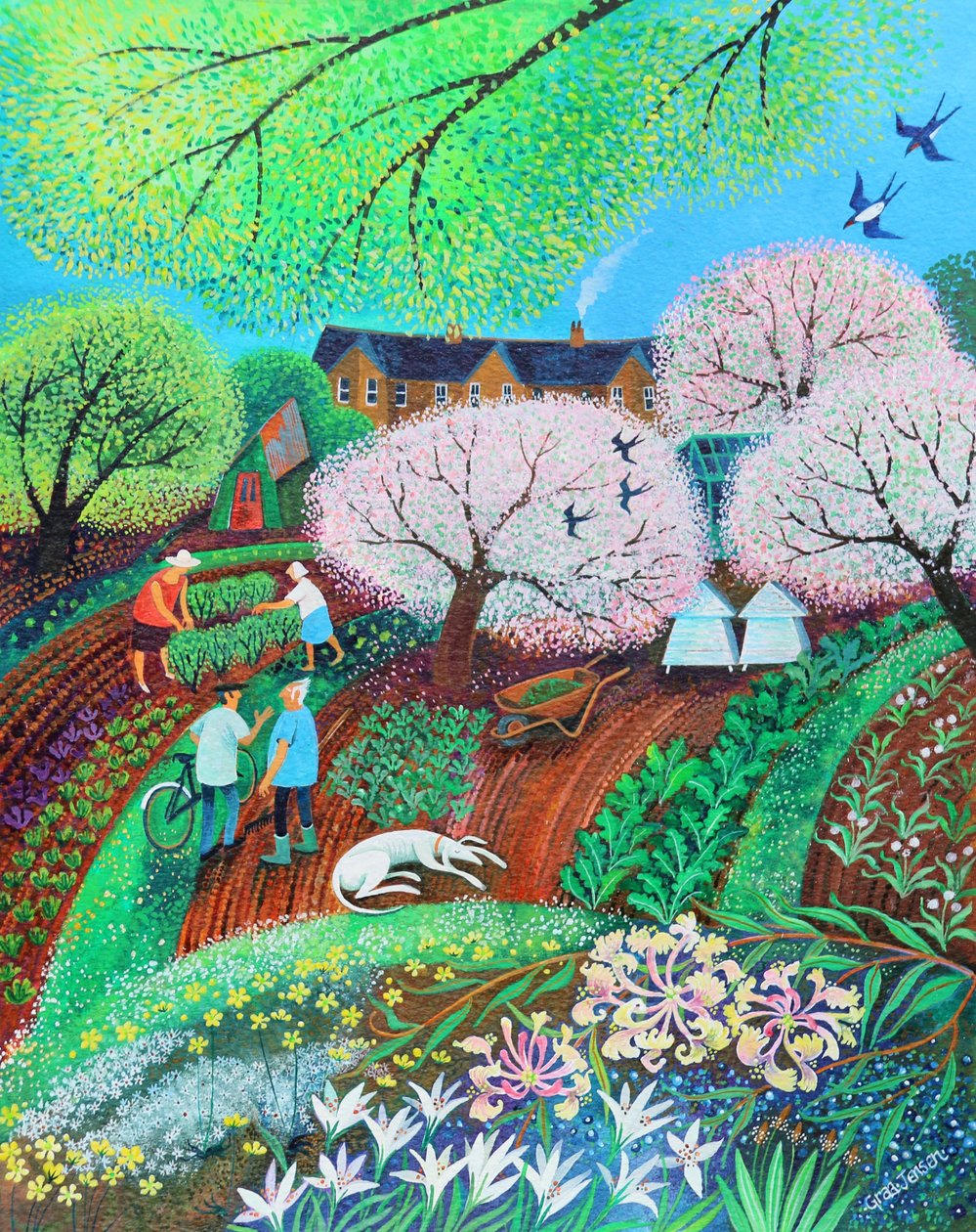 Dozey Dog, 2018 alkotó: Lisa Graa Jensen