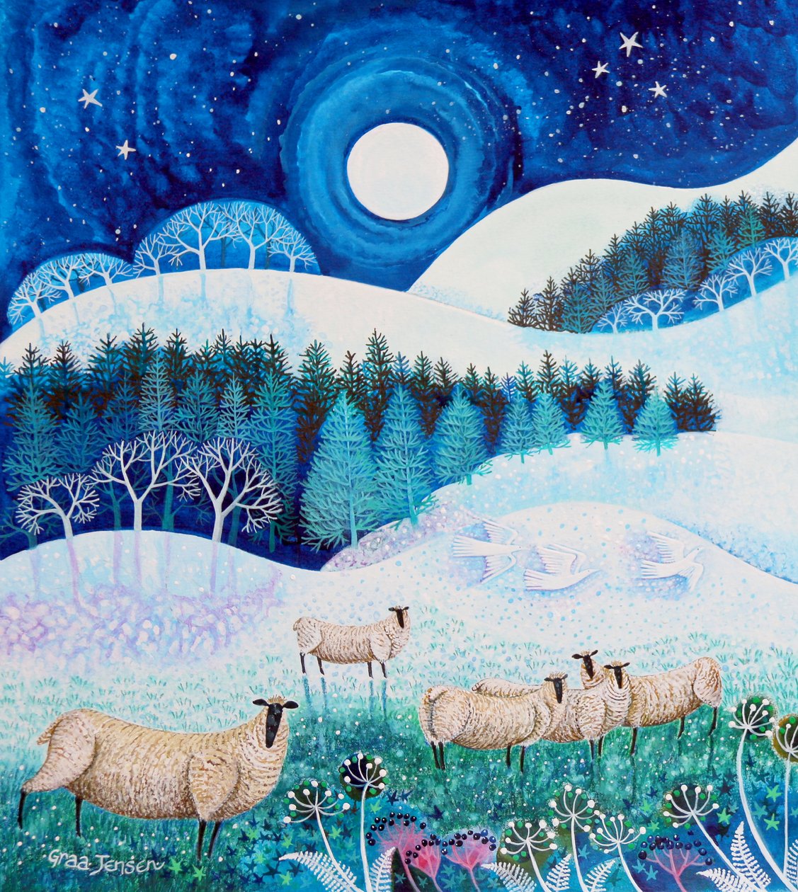 Frosty Sheep, 2020 alkotó: Lisa Graa Jensen