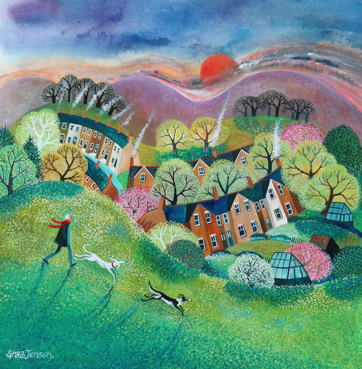 Fel a hegyre, 2019 alkotó: Lisa Graa Jensen